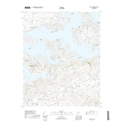 2019 Map of Shady Grove, 2019 Print