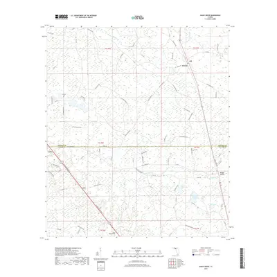 2018 Map of Shady Grove, 2018 Print