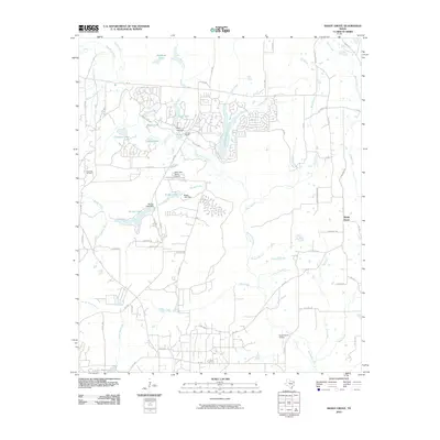 2010 Map of Shady Grove, 2010 Print