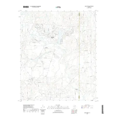 2019 Map of Shady Grove, 2019 Print