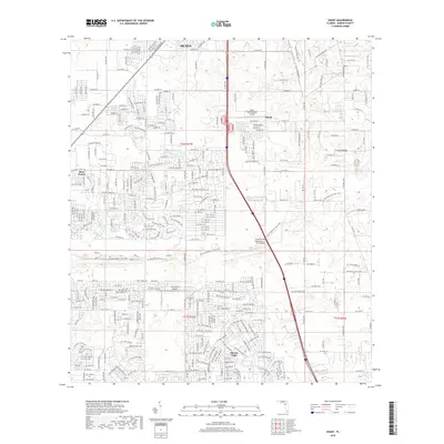 2018 Map of Shady, 2018 Print
