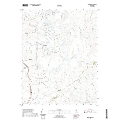 2019 Map of Shady Spring, 2019 Print