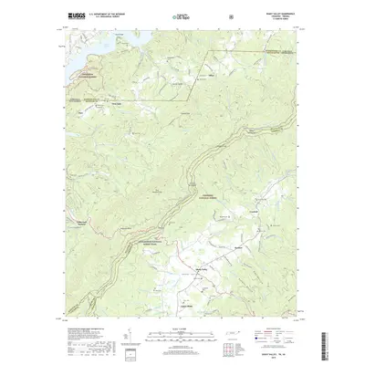 2019 Map of Shady Valley, 2019 Print