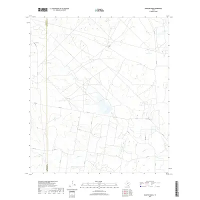 2019 Map of Shaeffer Ranch, 2019 Print