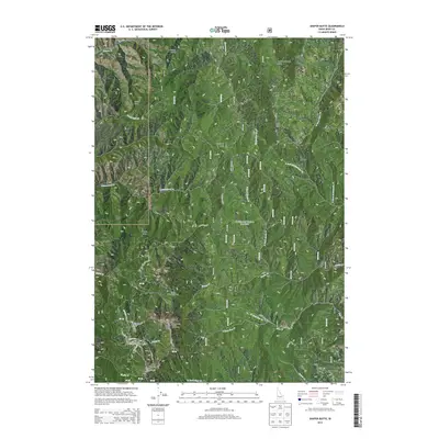 2013 Map of Shafer Butte, 2013 Print