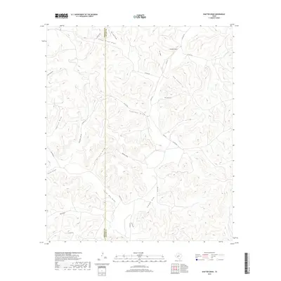 2019 Map of Shafter Draw, 2019 Print