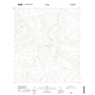 2019 Map of Shafter, 2019 Print