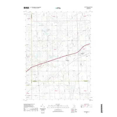 2019 Map of Shaftsburg, 2019 Print