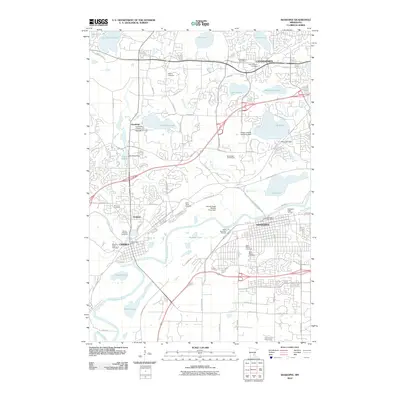 2010 Map of Shakopee, 2010 Print