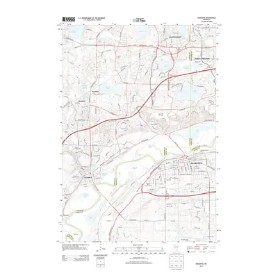 2013 Map of Shakopee, 2013 Print