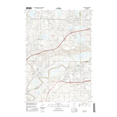 2016 Map of Shakopee, 2016 Print