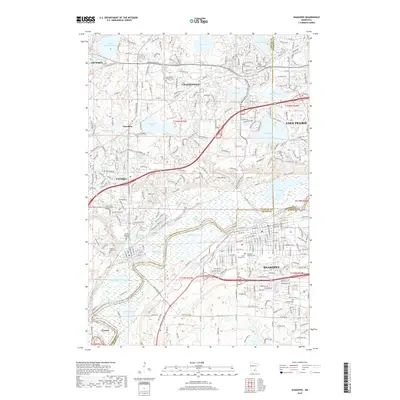 2019 Map of Shakopee, 2019 Print