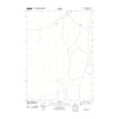 2010 Map of Shale Butte, 2010 Print
