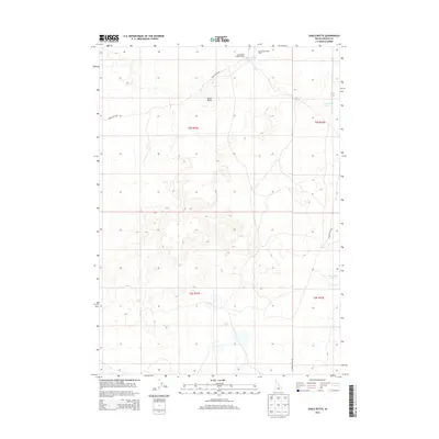 2013 Map of Shale Butte, 2013 Print