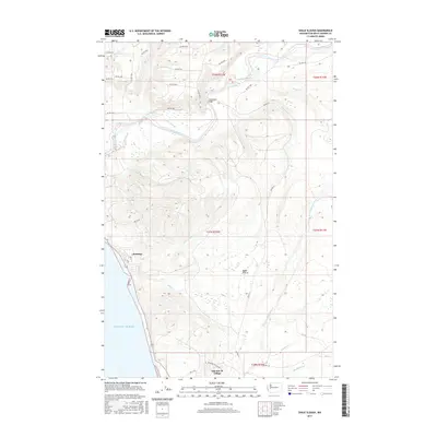 2017 Map of Shale Slough, 2017 Print