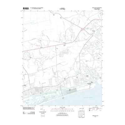 2010 Map of Shallotte, 2010 Print