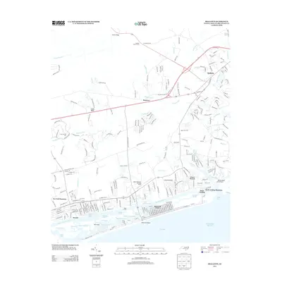 2013 Map of Shallotte, 2013 Print