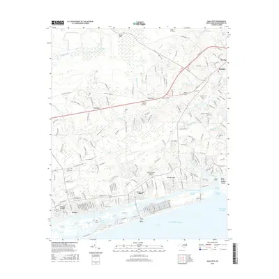 2016 Map of Shallotte, 2016 Print