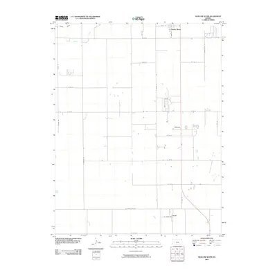 2009 Map of Shallow Water, 2009 Print