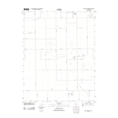 2012 Map of Shallow Water, 2012 Print