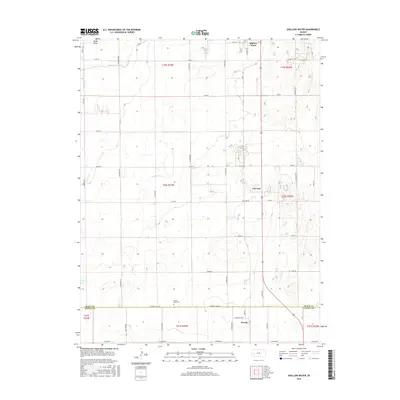 2015 Map of Shallow Water, 2015 Print