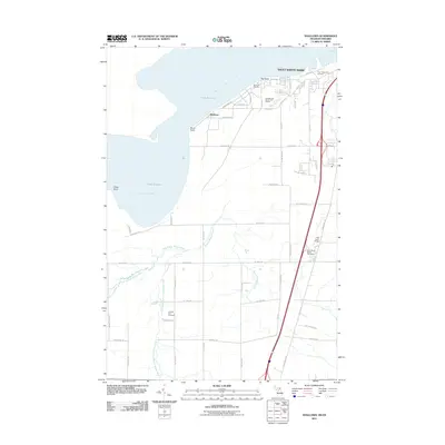 2011 Map of Shallows, 2011 Print