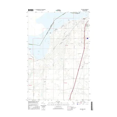 2017 Map of Shallows, 2017 Print