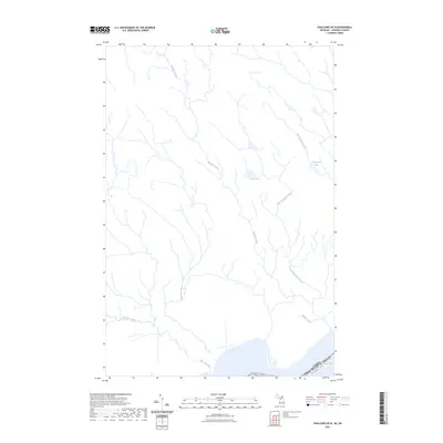 2023 Map of Shallows OE N, 2023 Print