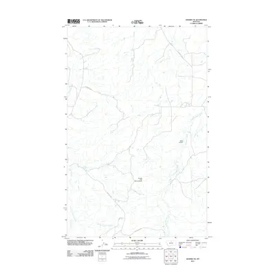 2011 Map of Shambo NE, 2011 Print