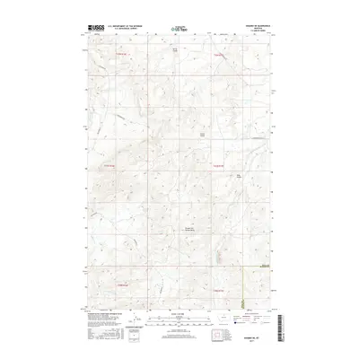 2017 Map of Shambo NE, 2017 Print