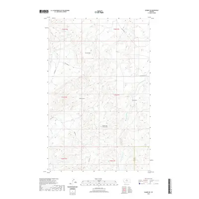 2020 Map of Shambo NE, 2020 Print