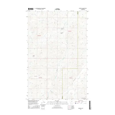 2017 Map of Shambo SE, 2017 Print