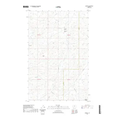 2020 Map of Shambo SE, 2020 Print