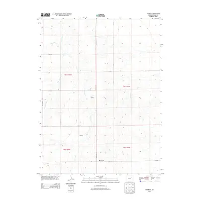 2013 Map of Shamrock, 2013 Print