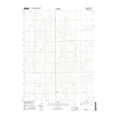 2016 Map of Shamrock, 2016 Print