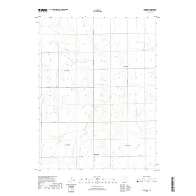 2019 Map of Shamrock, 2019 Print