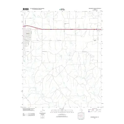 2012 Map of Shamrock East, 2012 Print