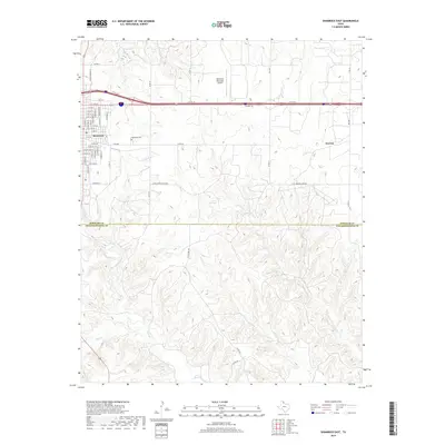 2019 Map of Shamrock East, 2019 Print