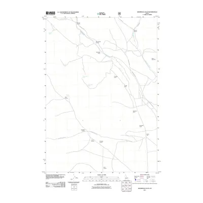 2011 Map of Shamrock Gulch, 2011 Print