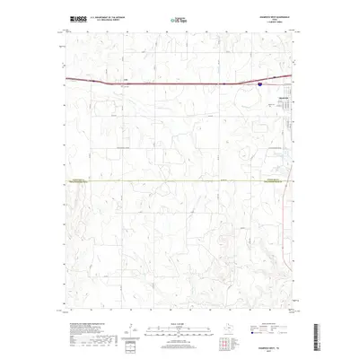 2019 Map of Shamrock West, 2019 Print
