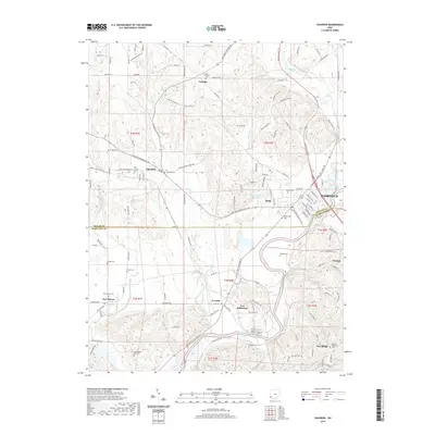 2019 Map of Shandon, 2019 Print
