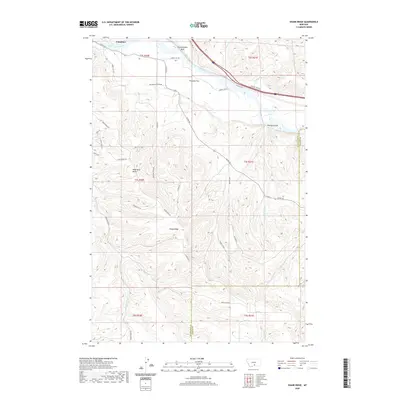 2020 Map of Shane Ridge, 2020 Print