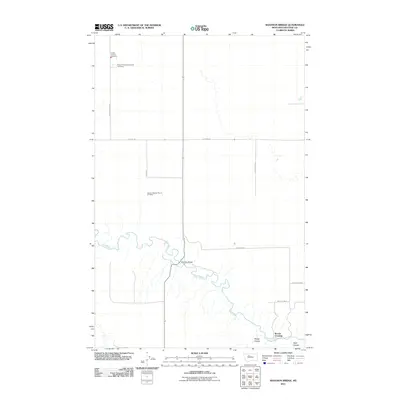 2011 Map of Shannon Bridge, 2011 Print