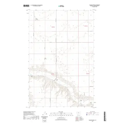 2020 Map of Shannon Bridge, 2020 Print