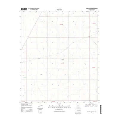 2013 Map of Shannon Canyon NW, 2013 Print