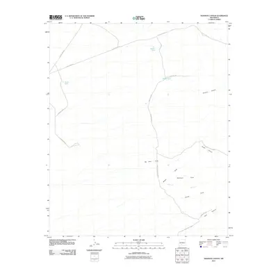 2010 Map of Shannon Canyon, 2010 Print