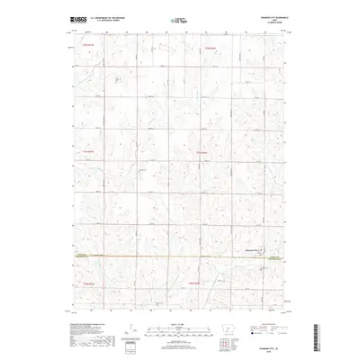 2018 Map of Shannon City, 2018 Print