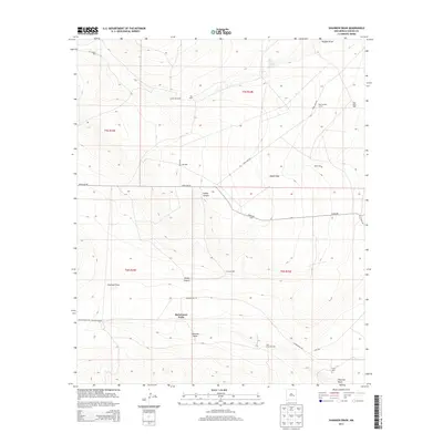 2013 Map of Shannon Draw, 2013 Print