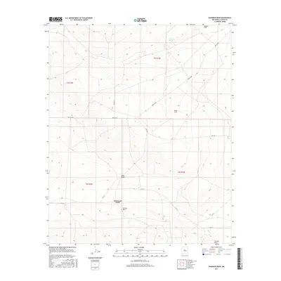 2017 Map of Shannon Draw, 2017 Print