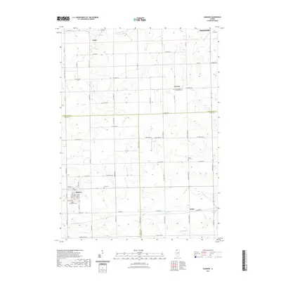 2021 Map of Shannon, 2021 Print